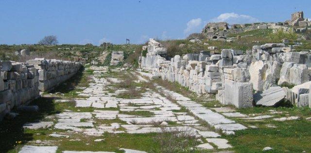 Roman street, Miletus